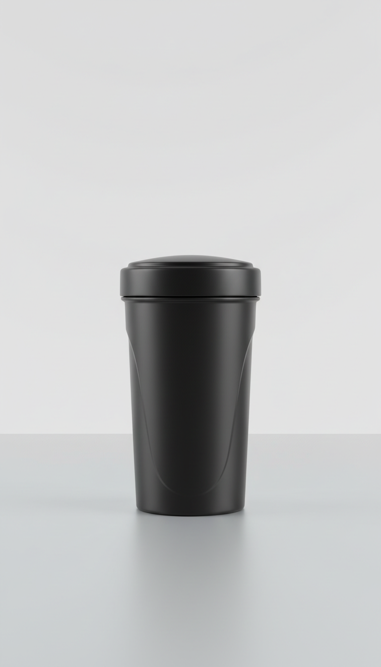 Matte Black Protein Shaker
