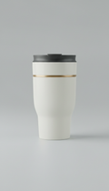Porcelain White Travel Mug